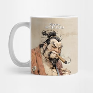 Puff Sumo: "Cigars Don't Get Jealous" Mug